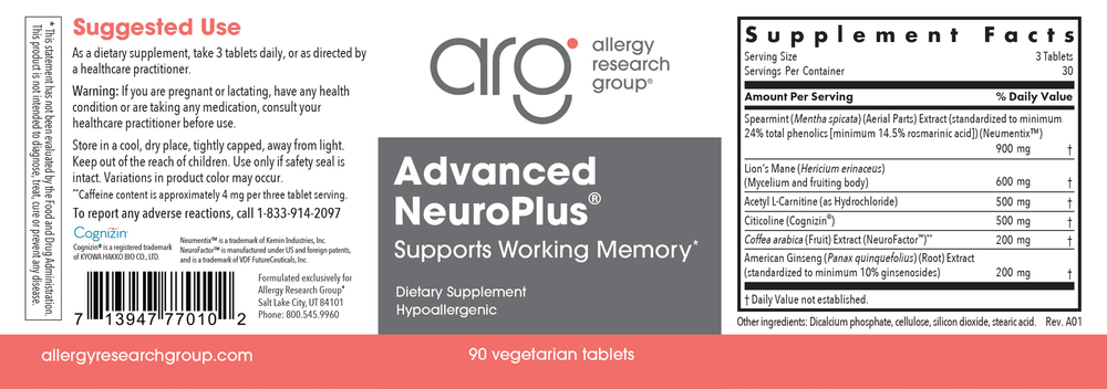 Advanced NeuroPlus Clinical Nootropic