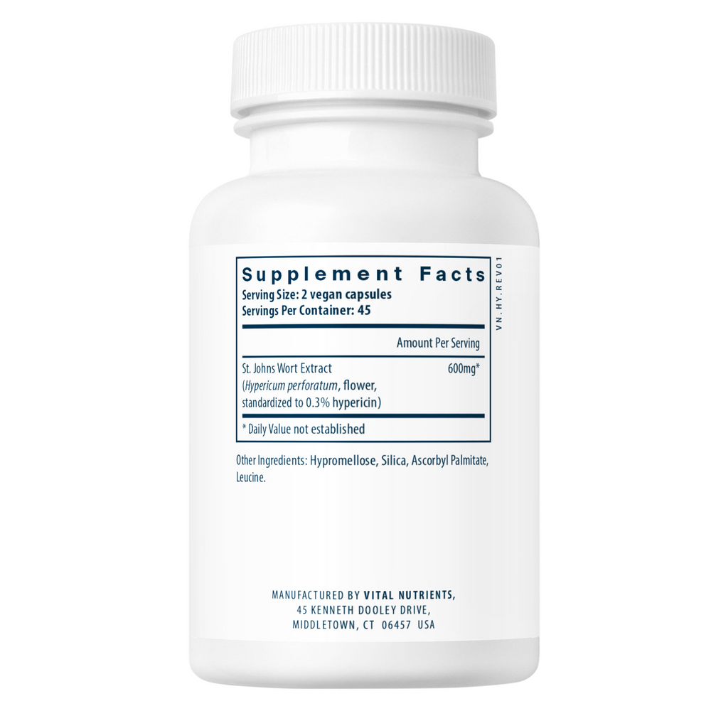 St. John’s Wort 0.3% Standardized Extract