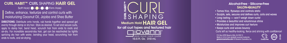 Curl Shaping Hair Gel