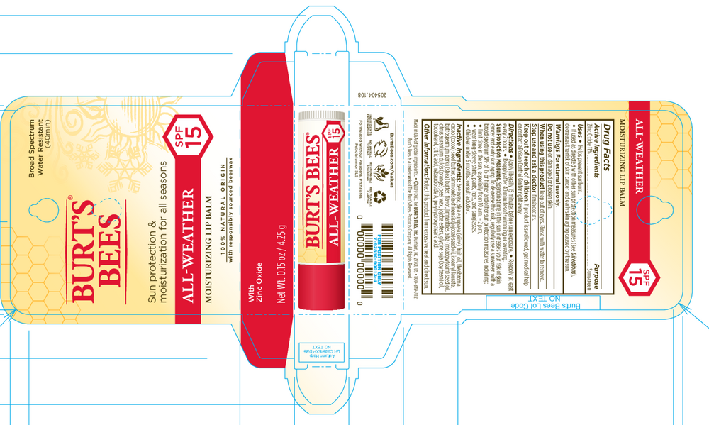 Burt's Bees Lip Balm All-Weather SPF15