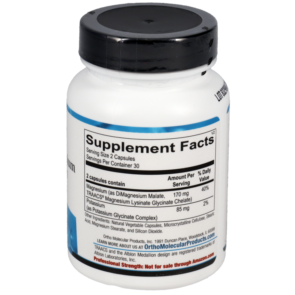 Reacted Magnesium and Potassium