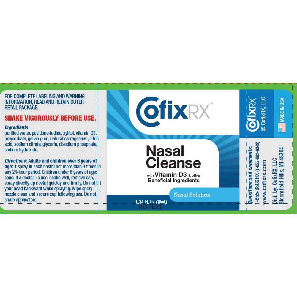 CofixRx Povidone Iodine w/ Vit D3 & Xylitol