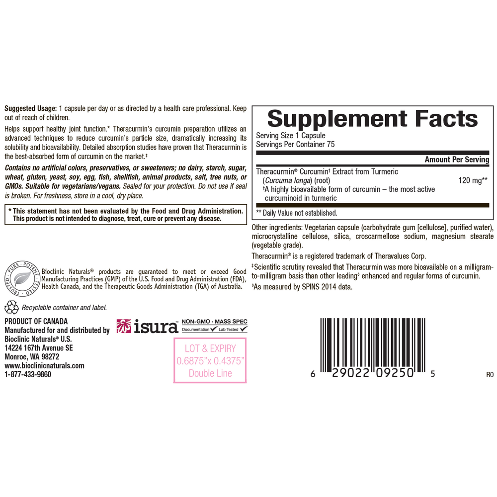 Theracurmin 2x 120mg