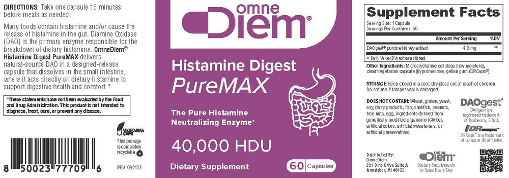 Histamine Digest Puremax