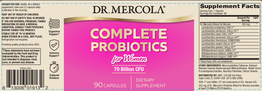 Complete Probiotics for Women