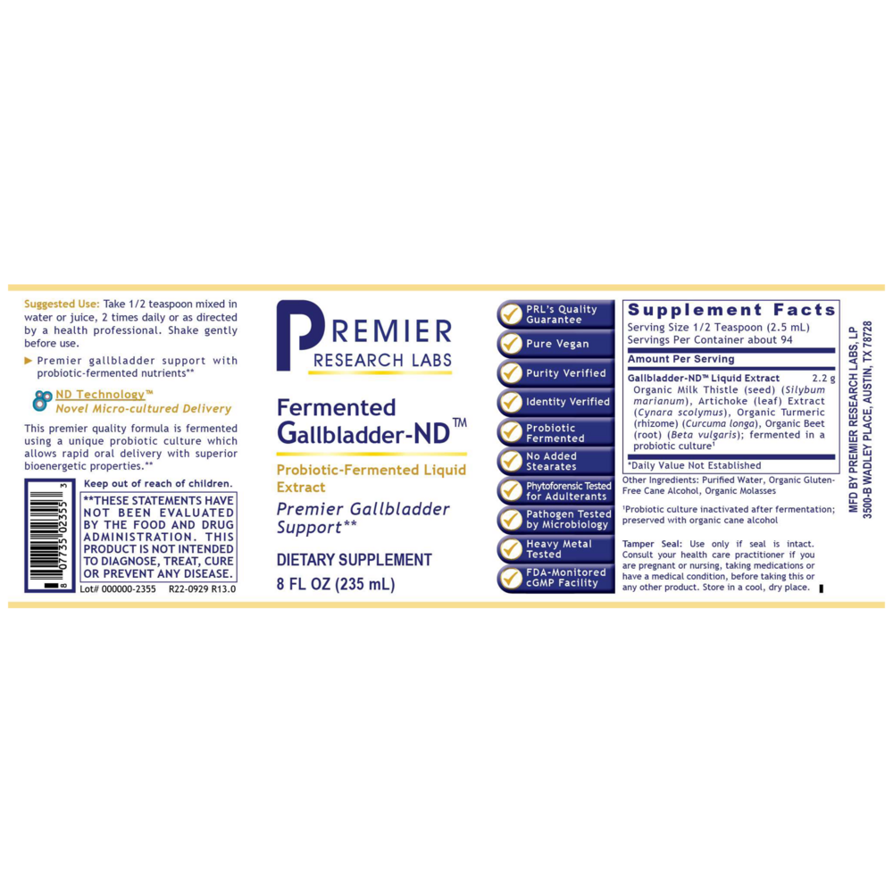 Fermented Gallbladder-ND™