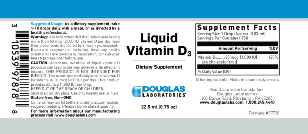 Liquid Vitamin D3