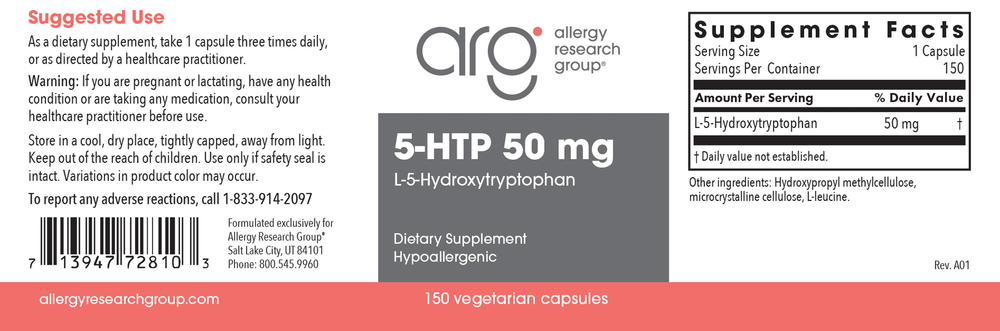 5-HTP 50mg