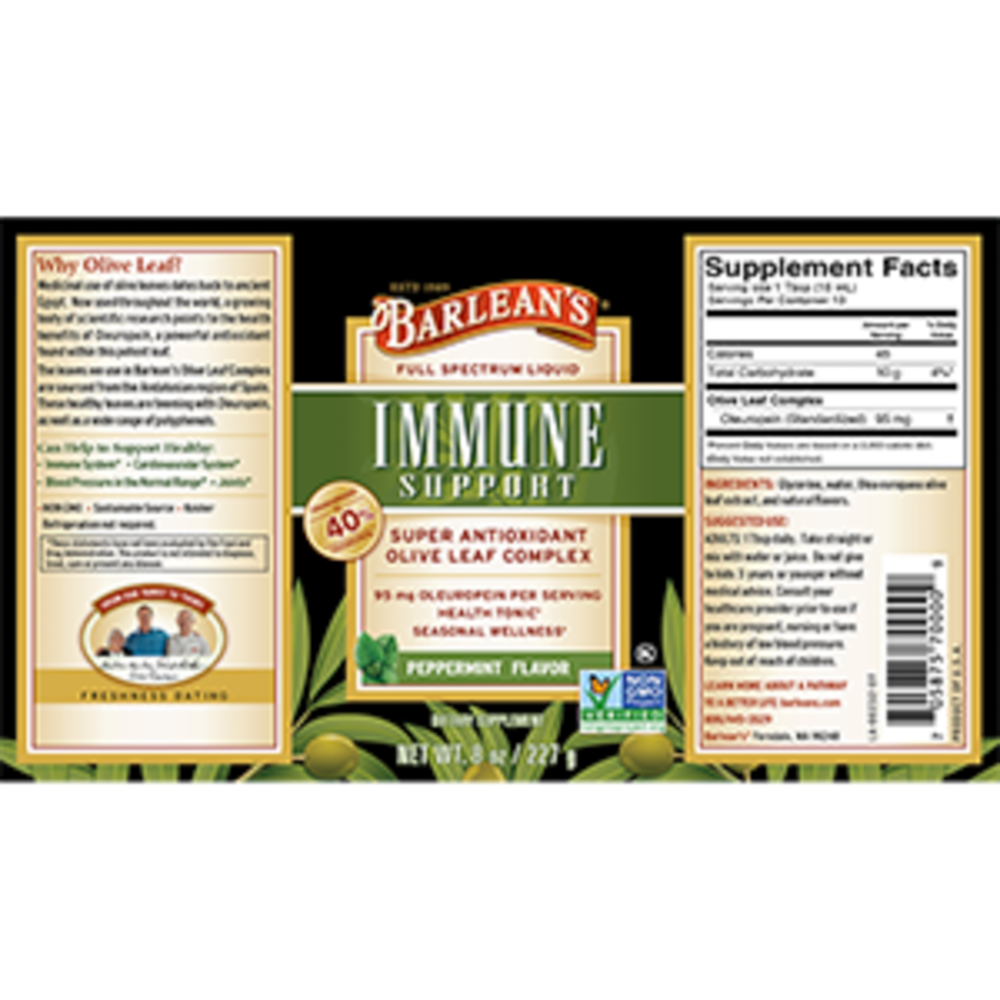 Olive Leaf Complex Peppermint