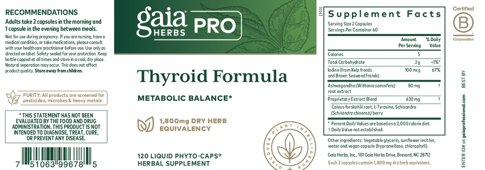 Thyroid Formula