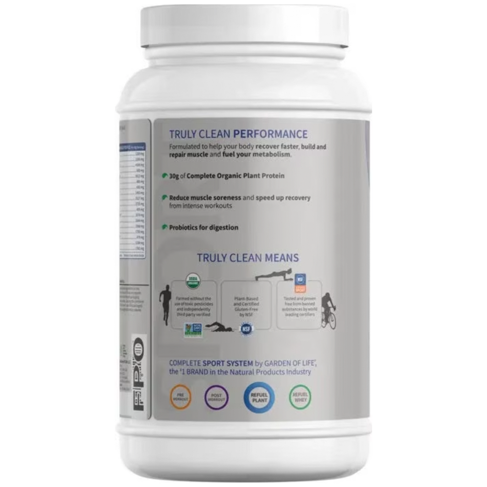 SPORT Organic Plant-Based Protein, Vanilla