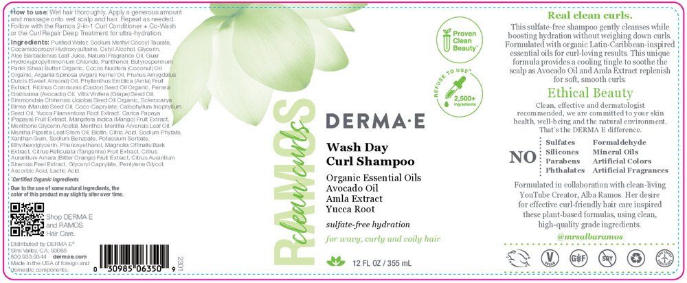 Ramos Wash Day Curl Shampoo