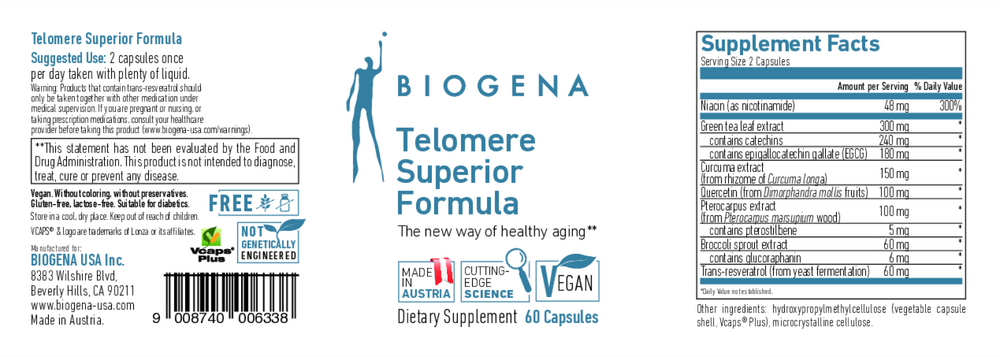 Telomere Superior Formula
