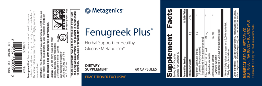 Fenugreek Plus®