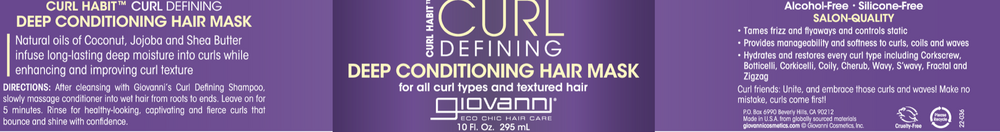 Deep Conditioning Curl Defining Mask