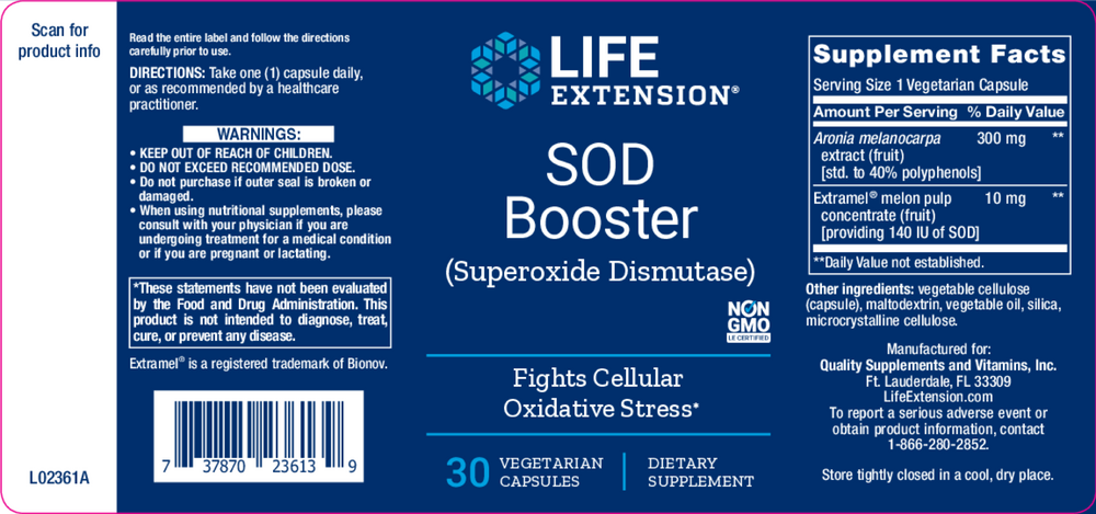 SOD Booster (Superoxide Dismutase)