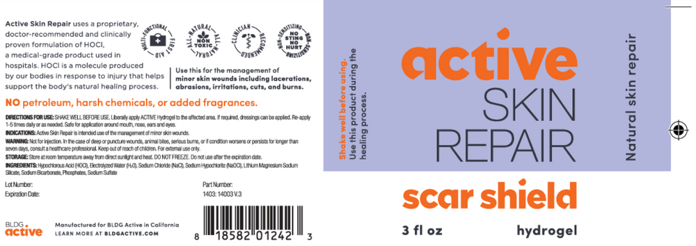 Active Skin Repair Scar Shield