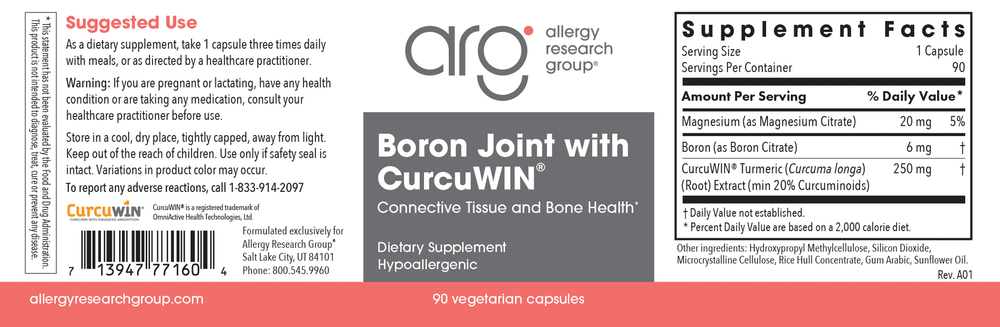 Boron Joint with CurcuWIN®