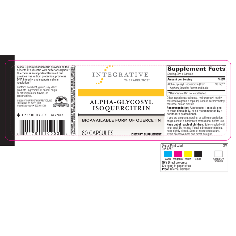 Alpha-Glycosyl Isoquercitrin