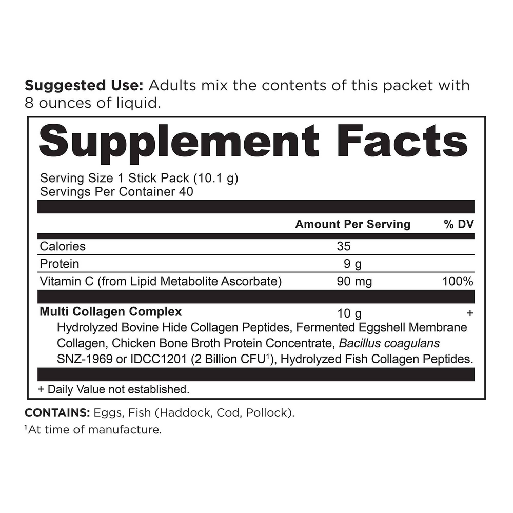 Multi Collagen Protein Stick Packs, Unflavored