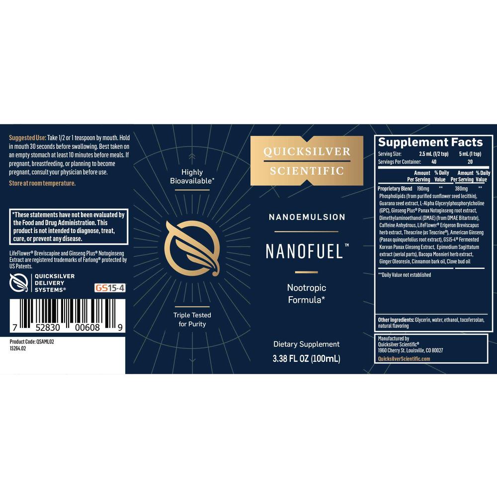 NanoFuel Nootropic Formula