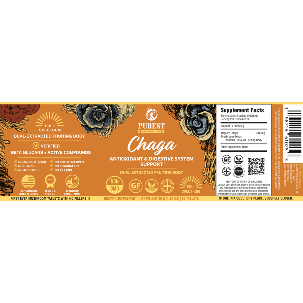Chaga Mushroom Extract