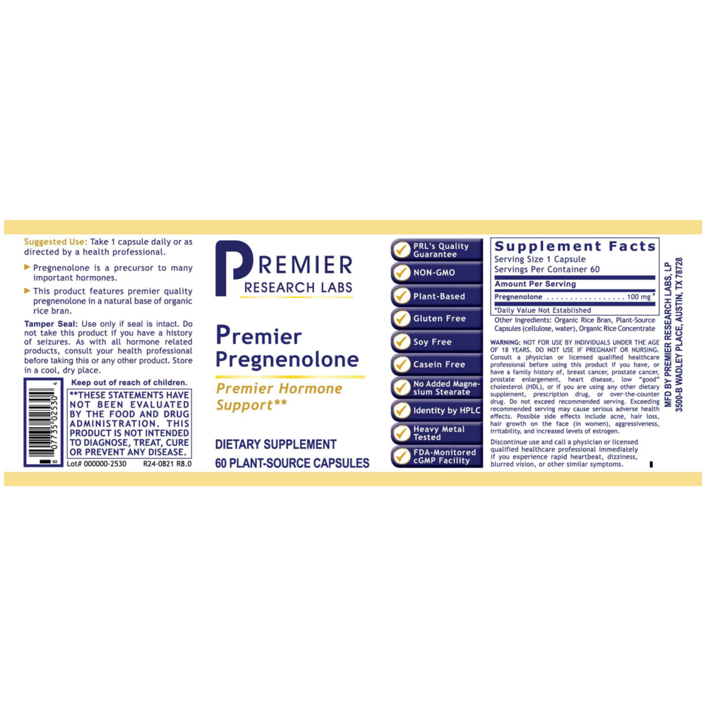 Premier Pregnenolone
