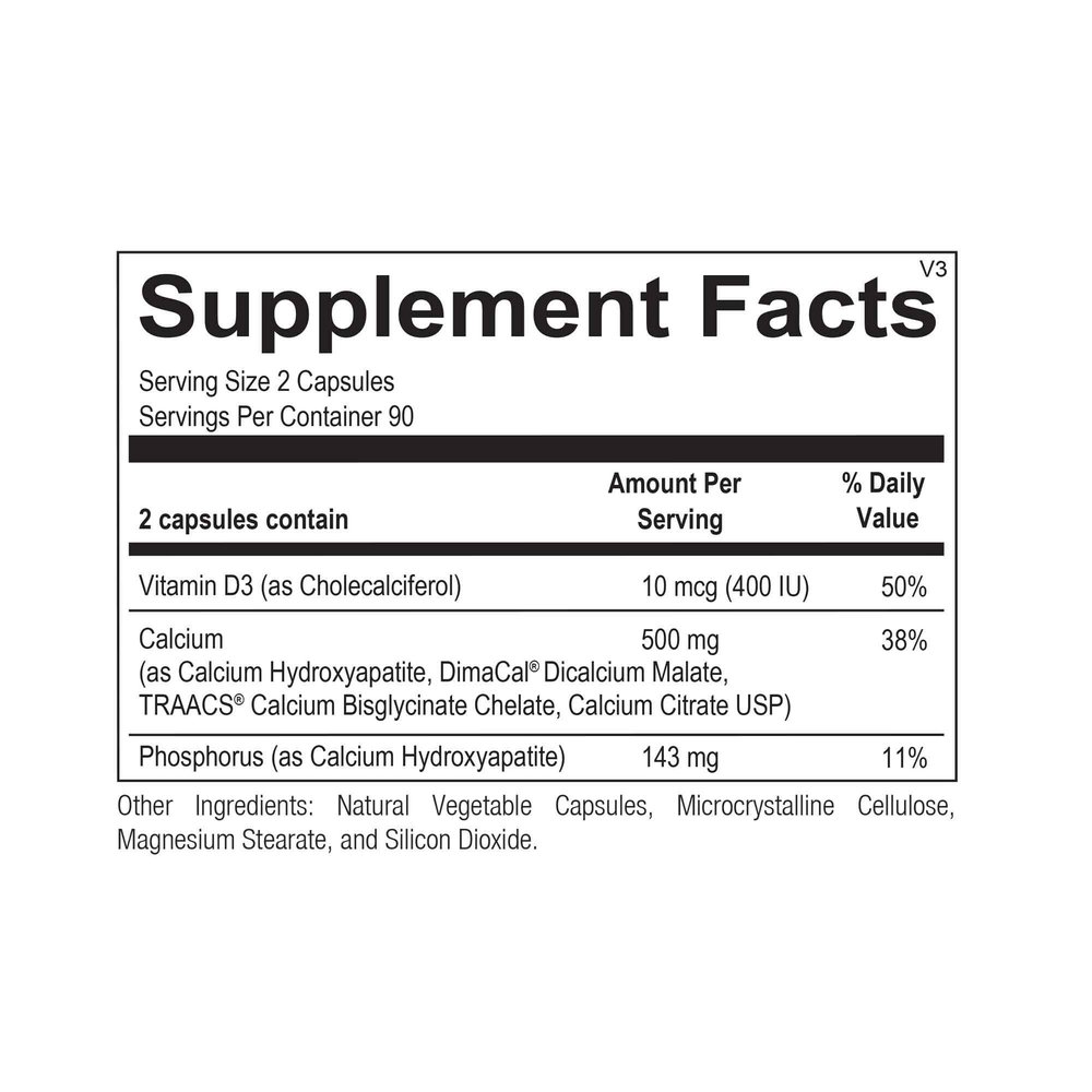 Reacted Calcium (California Only)