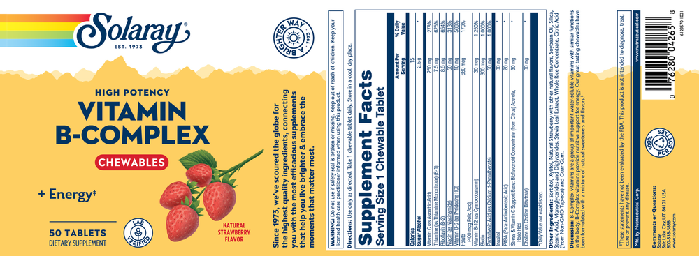 B Complex Strawberry 250mg