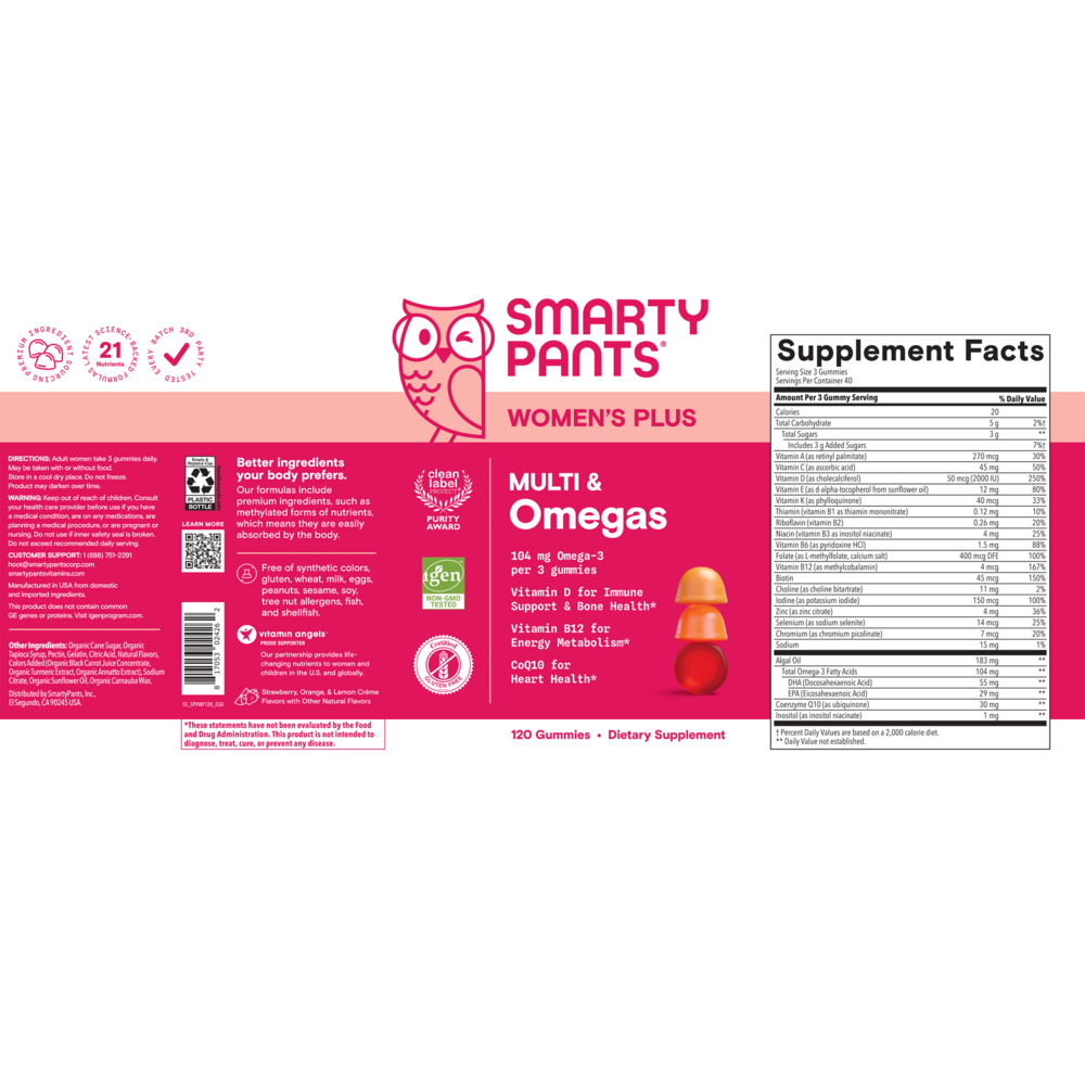 Women's Plus Multi & Omegas