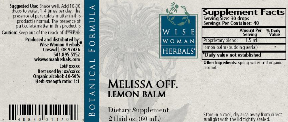 Melissa officinalis - lemon balm