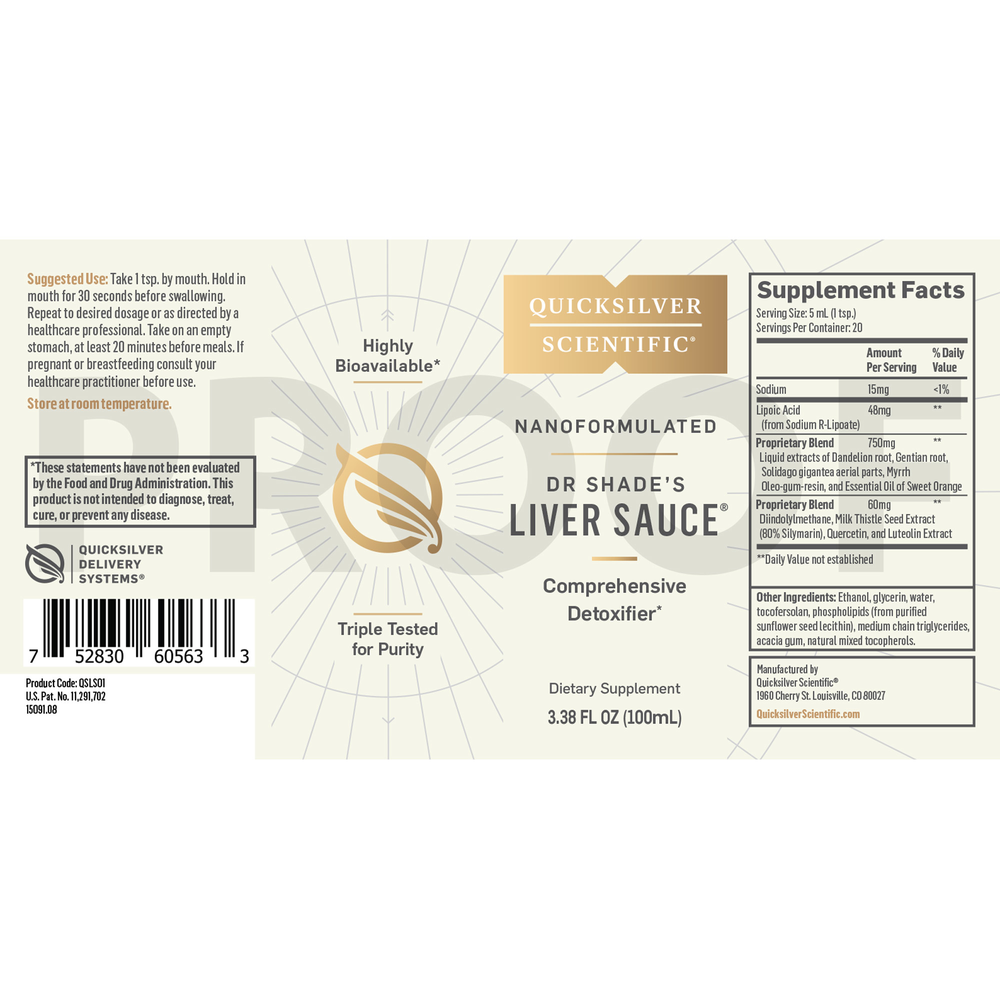 Dr. Shade's Liver Sauce