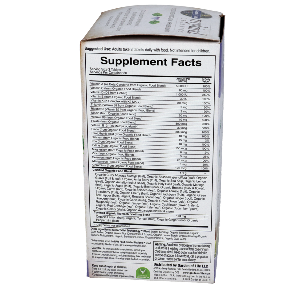 Mykind Organics Prenatal Multi