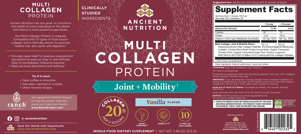 Multi Collagen Protein Joint & Mobility