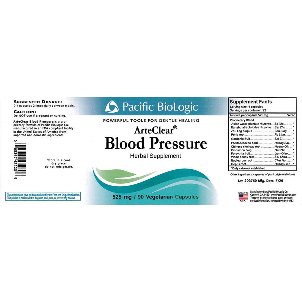 ArteClear: Blood Pressure