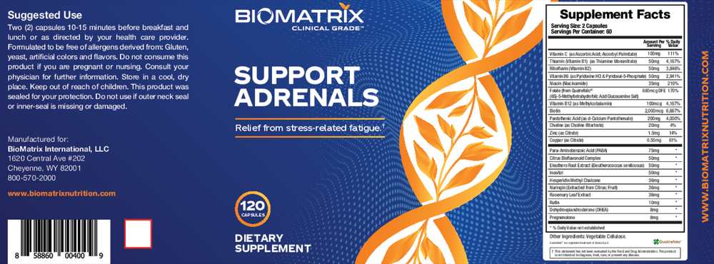 Support Adrenals
