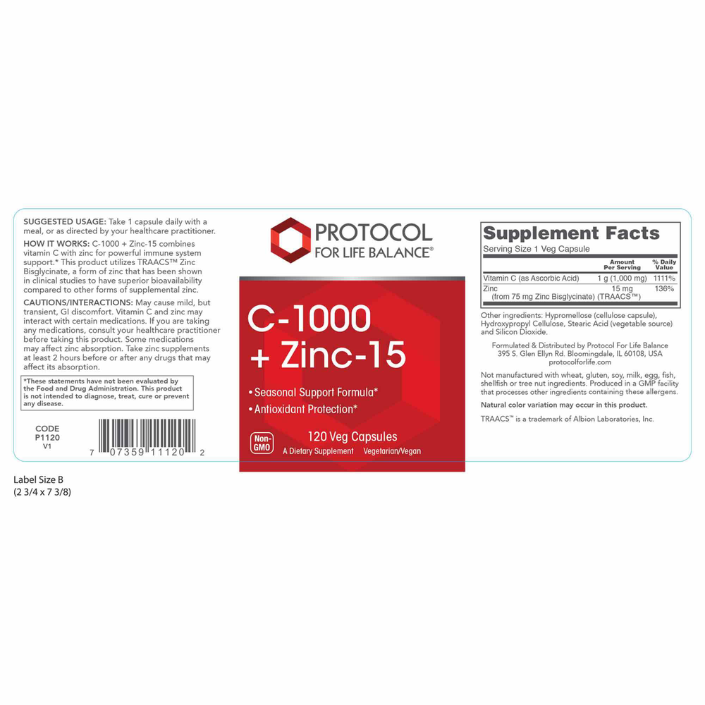 C-1000 + ZINC-15