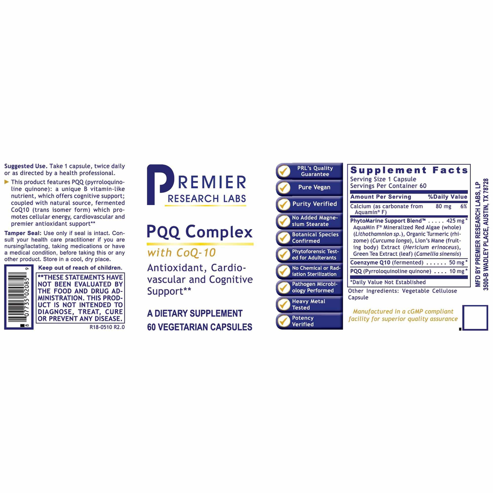 PQQ Complex with CoQ10