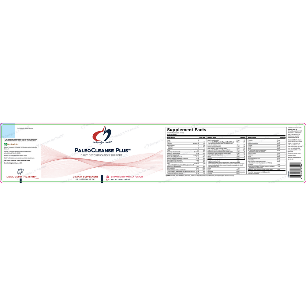 PaleoCleanse Plus™ Strawberry Vanilla (California Only)