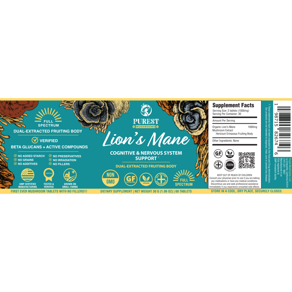 Lions Mane Mushroom Extract