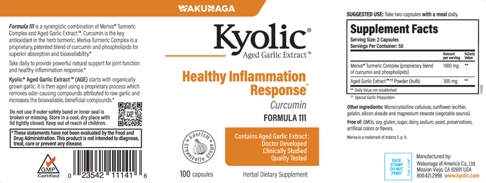 Kyolic Healthy Inflammation Response For