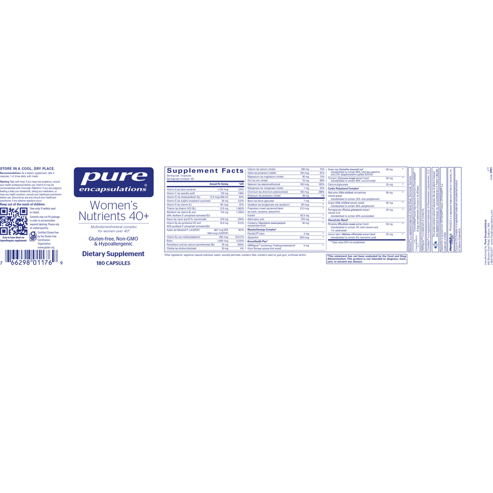 Women's Nutrients 40+