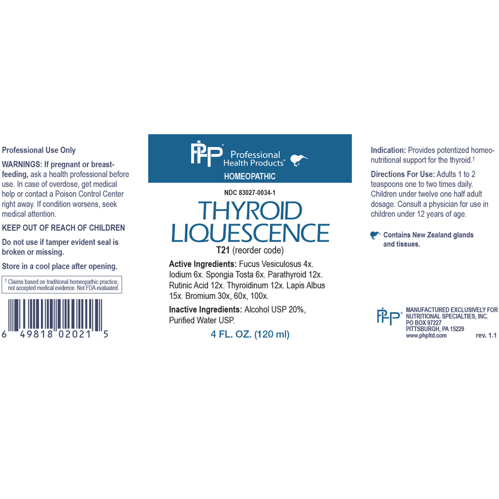 Thyroid Liquescence