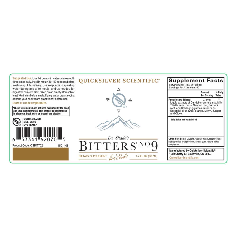 Dr. Shade's Bitters No.9®
