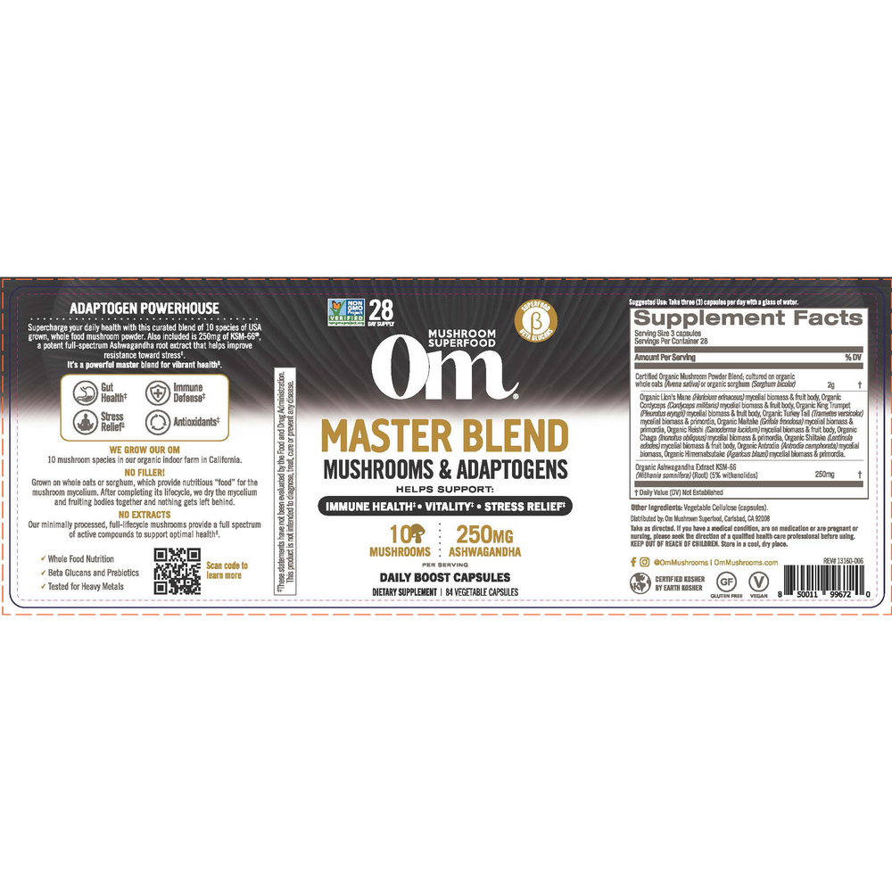 Mushroom Master Blend Capsule