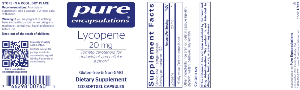 Lycopene 20mg