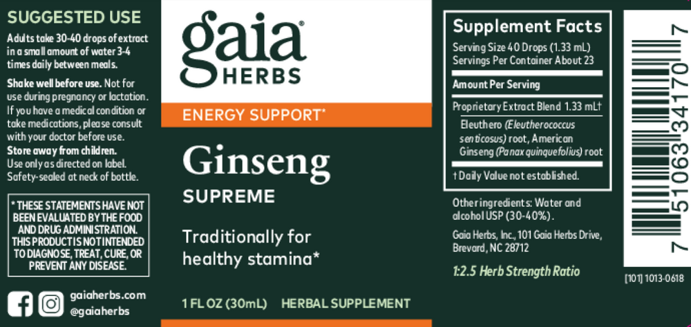 Ginseng Supreme