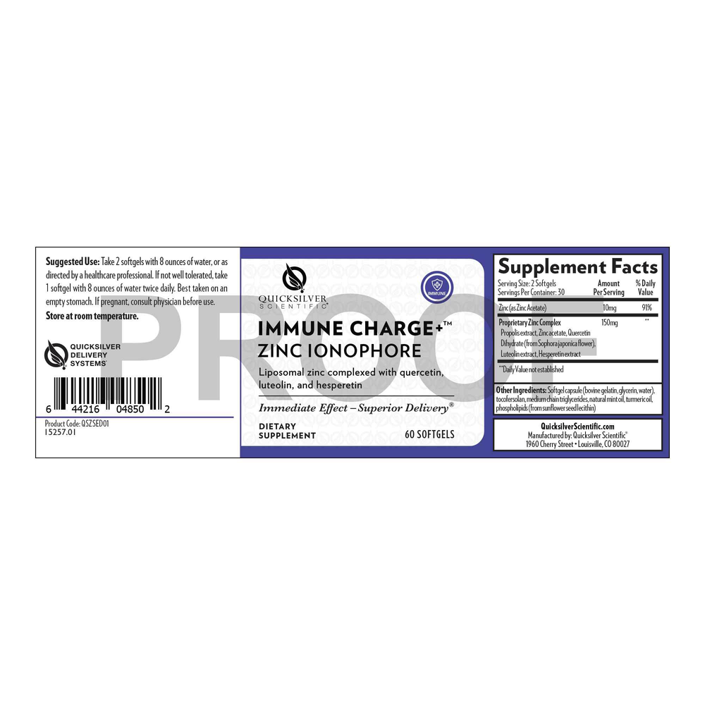 Immune Charge + Zinc Ionophore