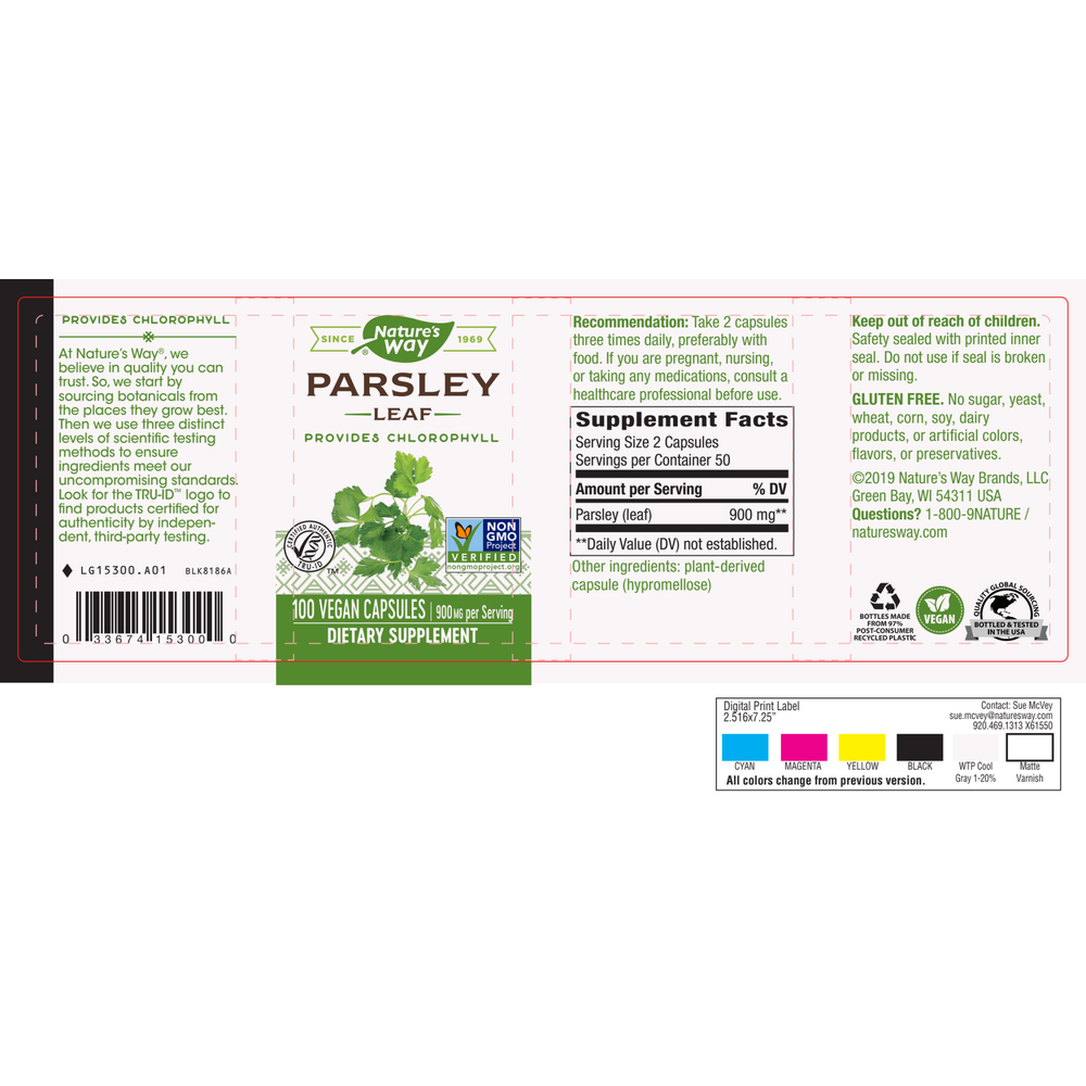 Parsley Leaf 450mg