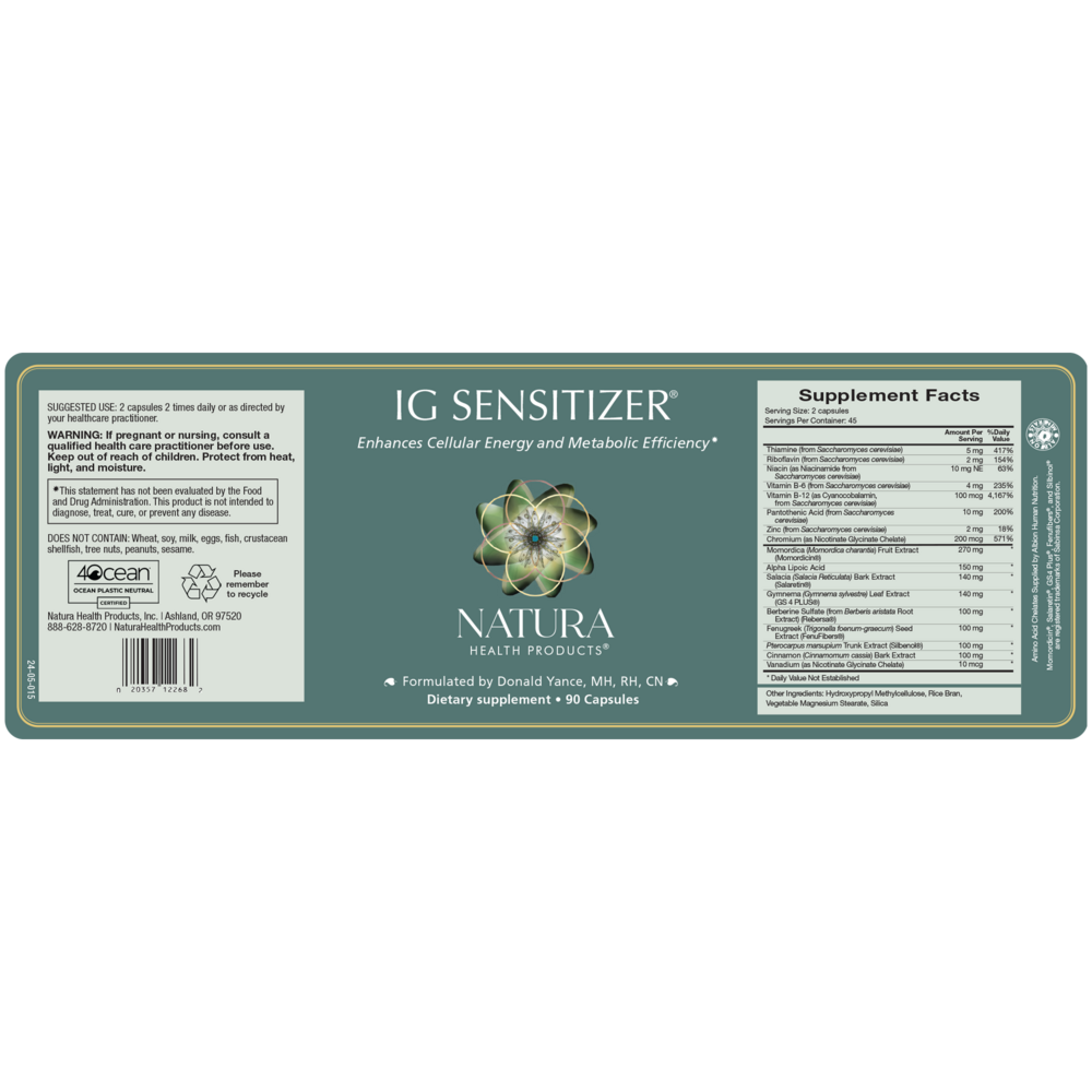 IG Sensitizer® (California Only)